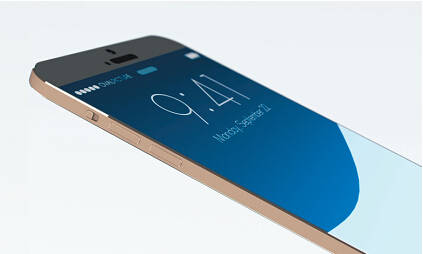 夢想中帶藍寶石玻璃的iphone 7 , iPhone 7 with Sapphire Glass in image